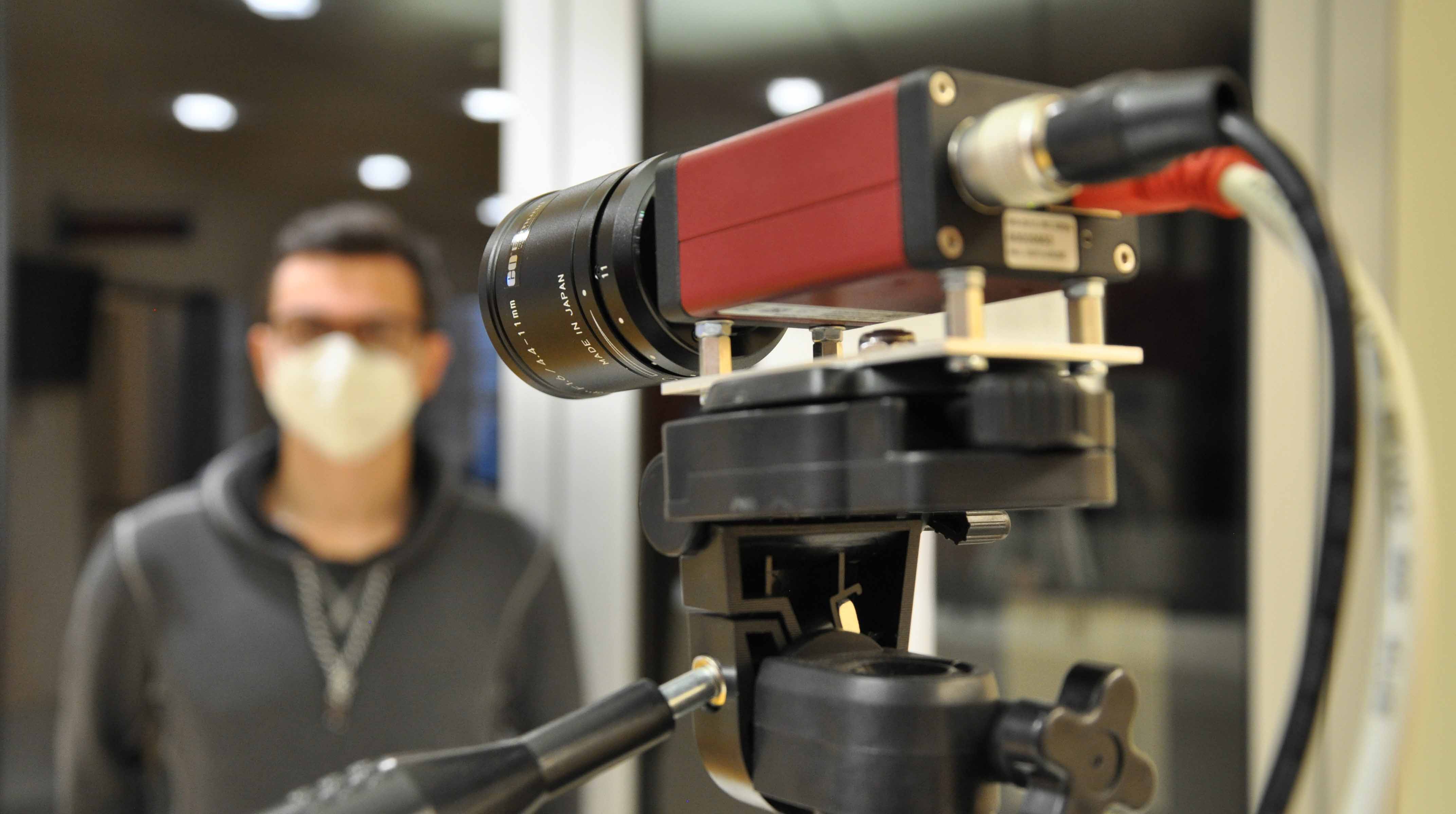 Optische Sensoren ermöglichen ein kontaktloses Screening von Patienten im Krankenhaus.