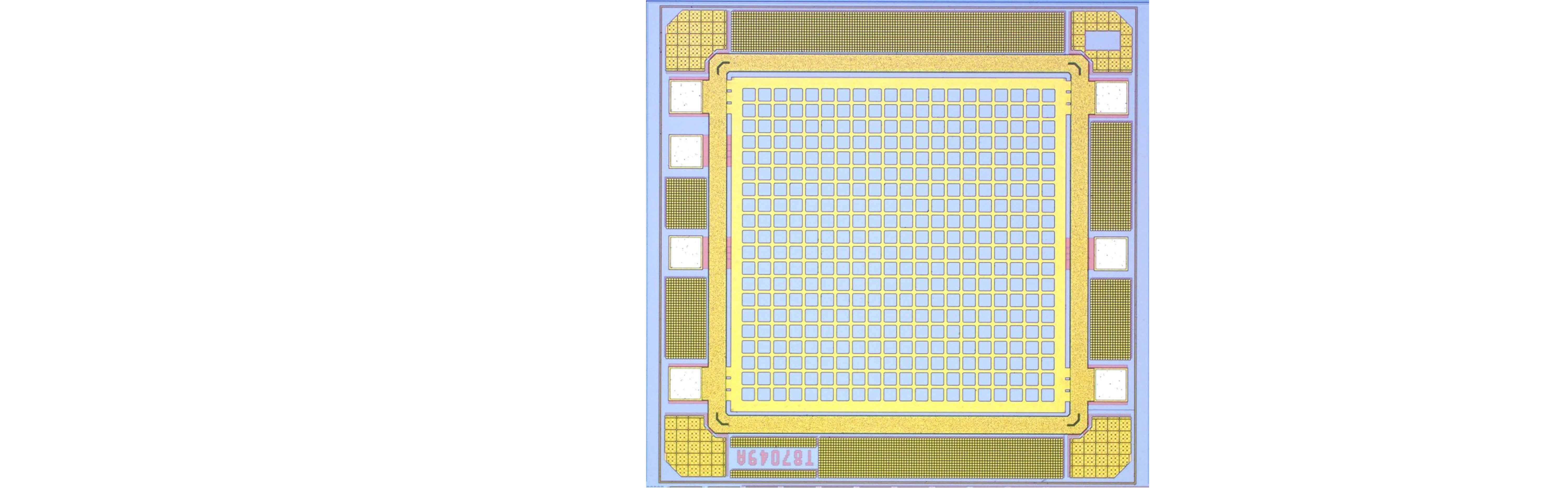 20 x 20 Pixel Analoger Silicon Photomultiplier des Fraunhofer IMS