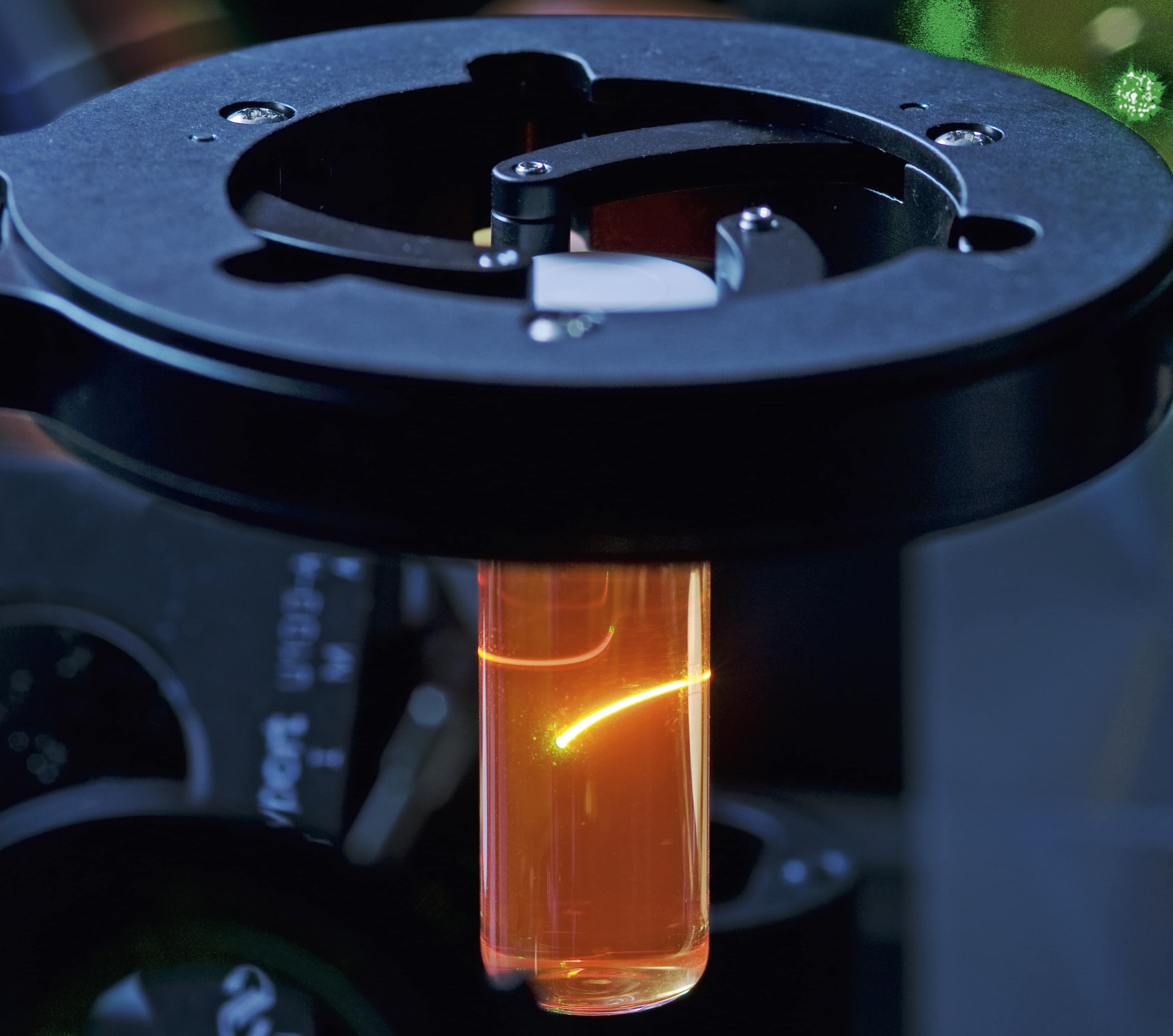 Tiny semiconductor crystals glow