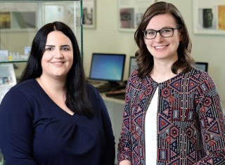 Irini Tsiftsi und Anja Schwarzkopf