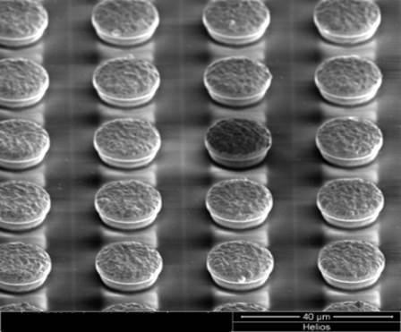 Cu/Sn-Bumps zur Herstellung 3D-Integration 