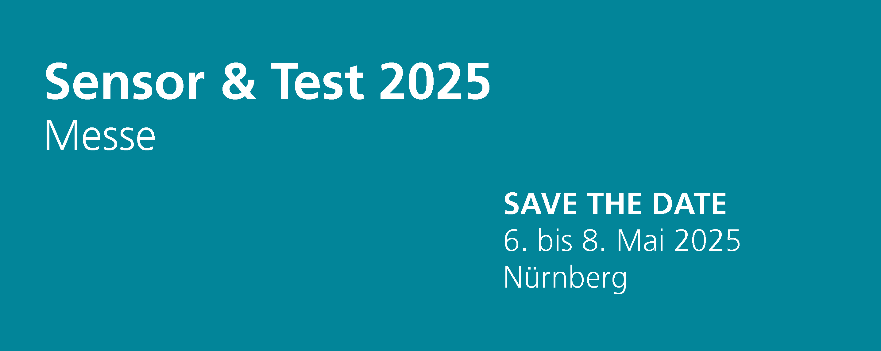 Visit us Sensor & Test 2025 Fraunhofer IMS