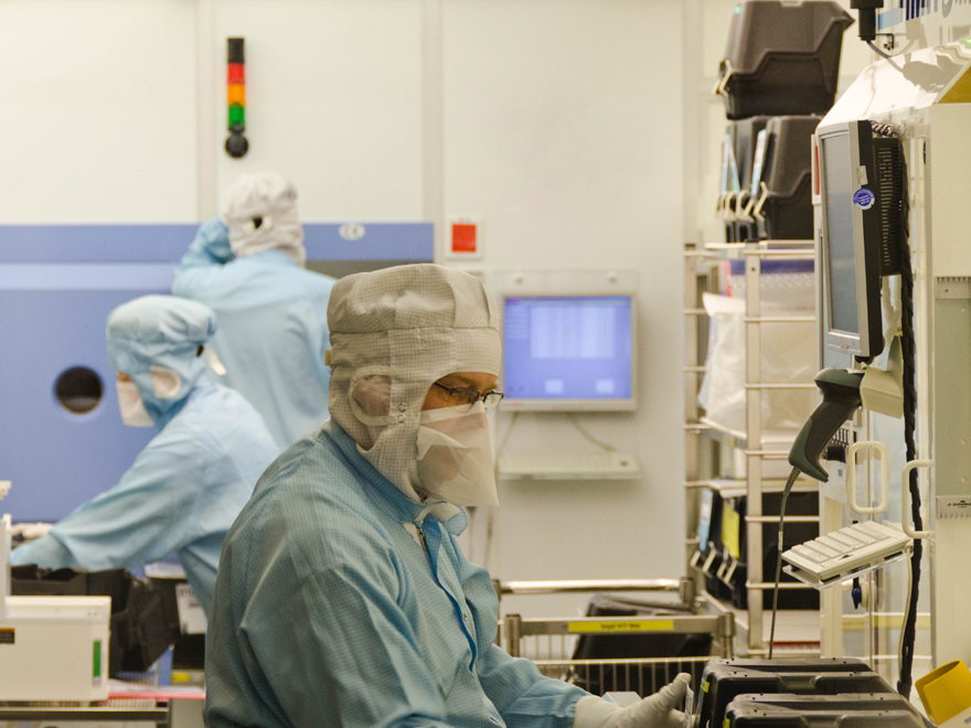Infrastructure of the IMS Cleanrooms for the production of microsystems 