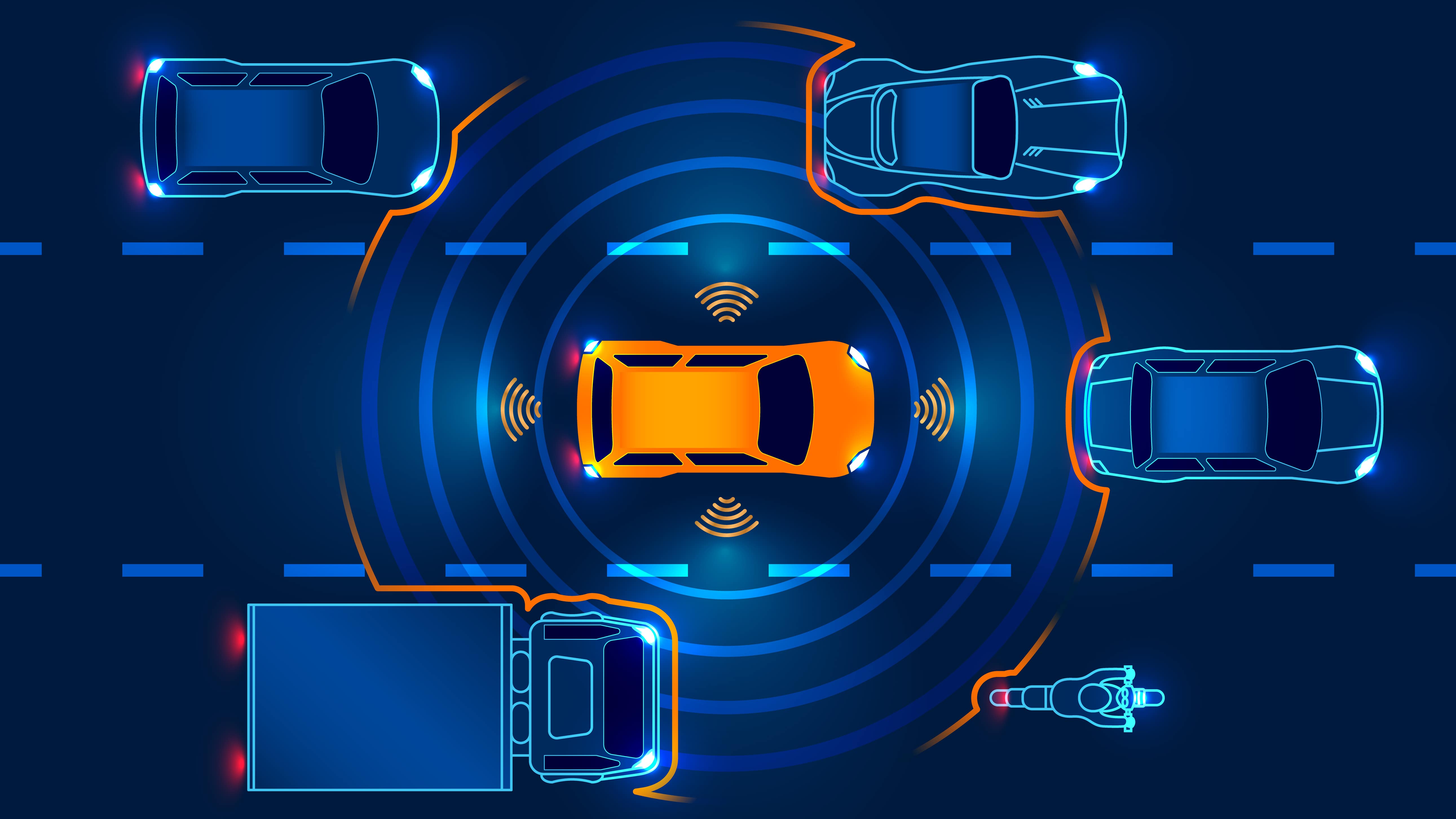 Sensor data as point cloud for environment detection