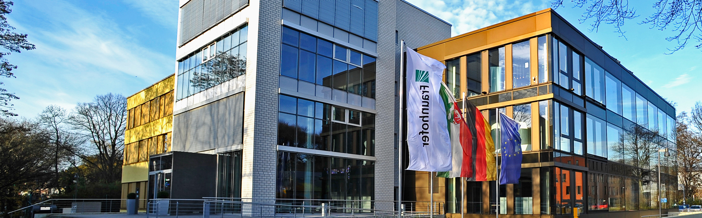 A picture of the building from the Fraunhofer-inHaus-Center in Duisburg