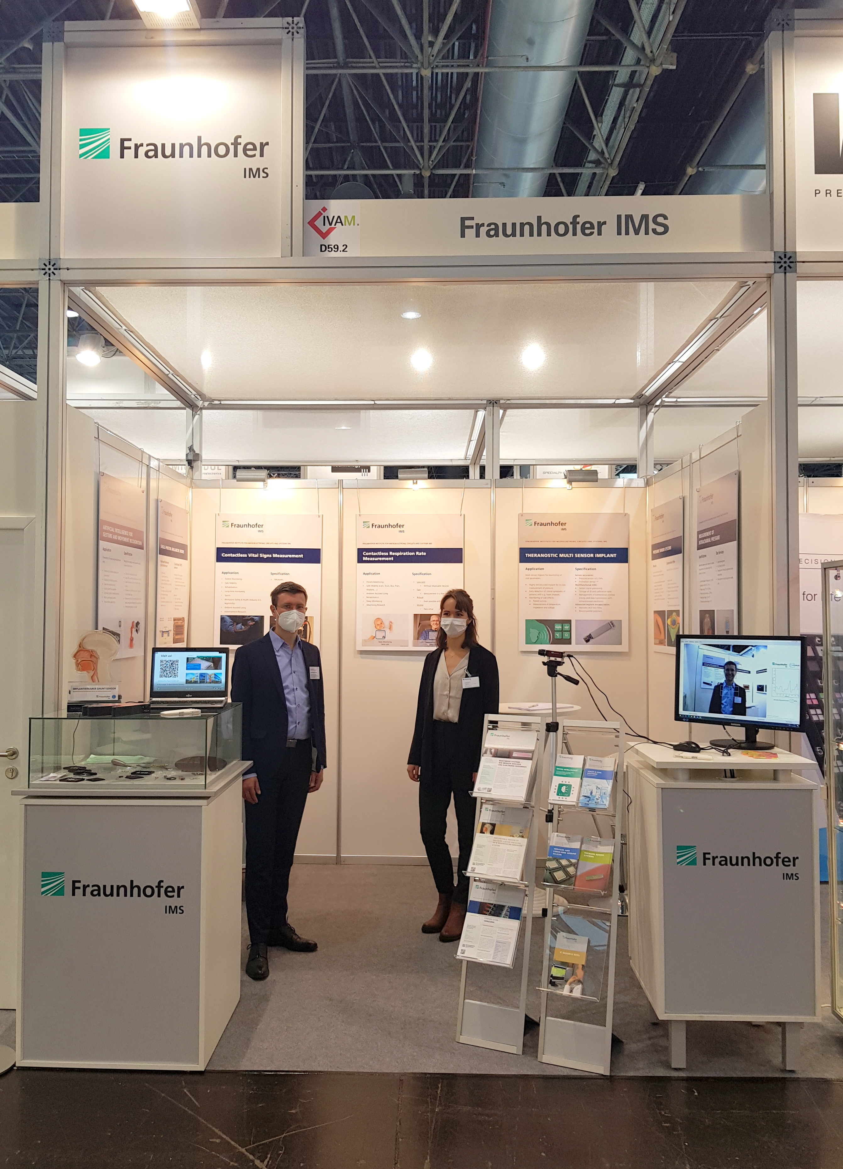 COMPAMED-21-Fraunhofer-IMS-Booth