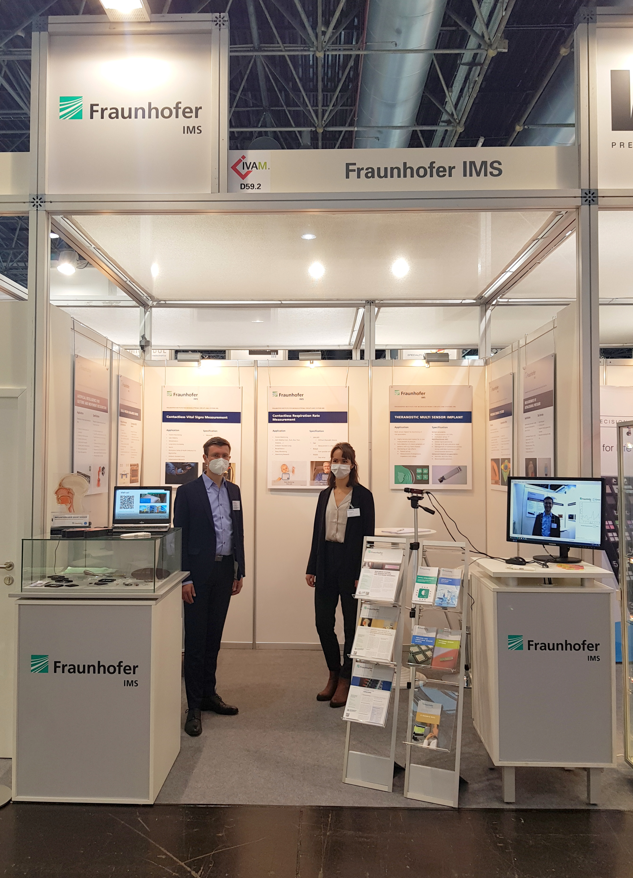 COMPAMED-21-Fraunhofer-IMS-Booth COMPAMED-21-Fraunhofer-IMS-Booth